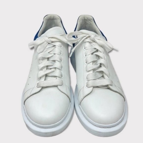 ALEXANDER MCQUEEN Oversized raised-sole leather trainer Sneakers Men’s Size 11 - Picture 6 of 8